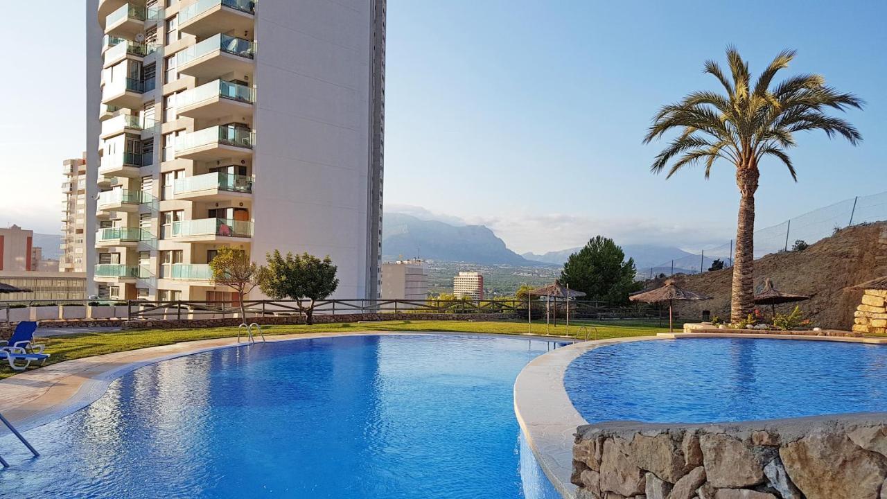 Skyline 14 Large And Sunny All-Day Balcony With Stunning Sea Views Бенідорм Екстер'єр фото